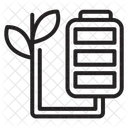 Bateria ecológica  Ícone