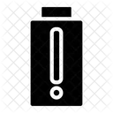 Bateria Vazia Interface Do Usuario Status Da Bateria Ícone