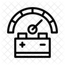 Bateria Temperatura Medidor Ícone