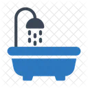 Bath Tub Shower Icon