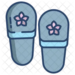 Bath Slippers  Icon