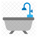 Bath Tub Bath Shower Icon