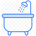Bath Tub Bath Shower Icon