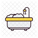Bath Tub Shower Interior Icon