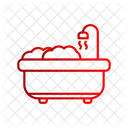 Bath Tub Shower Interior Icon