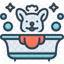 Bathing Dog Dog Puppy Icon