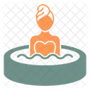 Bathing Spa Massage Icon