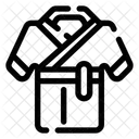 Bathrobe Towel Hospital Icon