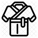 Bathrobe Towel Hospital Icon