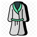 Bathrobe Housecoat Dressing Gown Icon