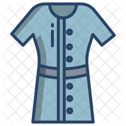 Bathrobe Dress  Icon