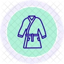 Bathrobe Spa Robe Icon