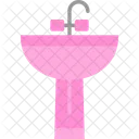 Bathroom Cleaning Faucet Icon