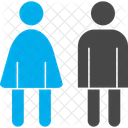 Bathroom Genders  Icon