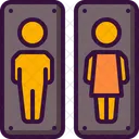 Bathroom sign  Icon