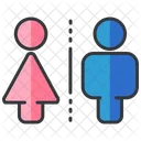 Bathrooms Sign Gender Icon
