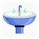 Bathroom Sink Faucet Basin Icon