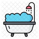 Bathtub Shower Tub Icon