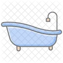 Bathtub Awesome Lineal Color Icon Icon