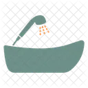 Bathtub Construction Architecture Icon