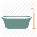 Bathtub Construction Architecture Icon