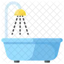 Shower Bathing Bathtub Icon