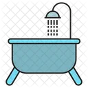 Bathtub Bath Shower Icon