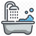 Bathtub Wellness Hygiene Icon