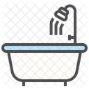 Bathtub Shower Bathroom Icon