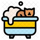 Bathtub Cleansing Pet Icon