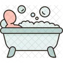 Bathtub Bath Foam Icon