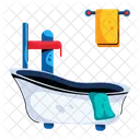 Bathtub Bathroom Shower Tub Icon