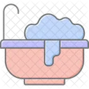 Bathtub Lineal Color Icon Icon