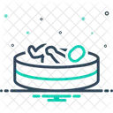 Bathtub Soaking Tub Baby Tub Icon