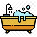 Bathtub Washroom Cleaning Icon