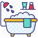 Bathtub Bath Bathroom Icon