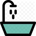 Bathtub Bath Shower Icon