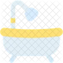 Bathtub Shower Bathroom Icon