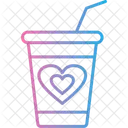 Batido Bebida Bebida De Amor Icono