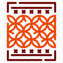 Traditional Ethnic Textile Icône