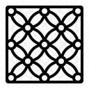 Batik Pattern Indonesia Icon