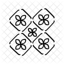 Batik Patterns Indonesia Icon