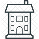 Immeuble Commercial Moderne Icône