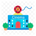 Bâtiment de cinéma  Icône