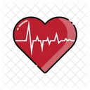 Batimento Cardiaco Coracao Medico Ícone