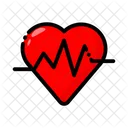 Batimento Cardiaco Coracao Pulso Ícone