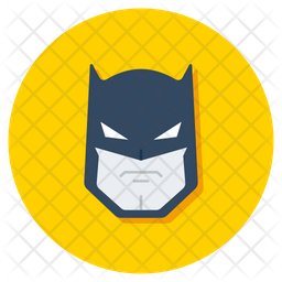 Batman Icon Download In Flat Style