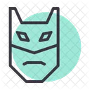 Batman Superheld Maske Symbol