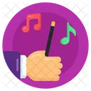 Baton Music  Symbol