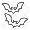 Bats Bat Spooky Icon